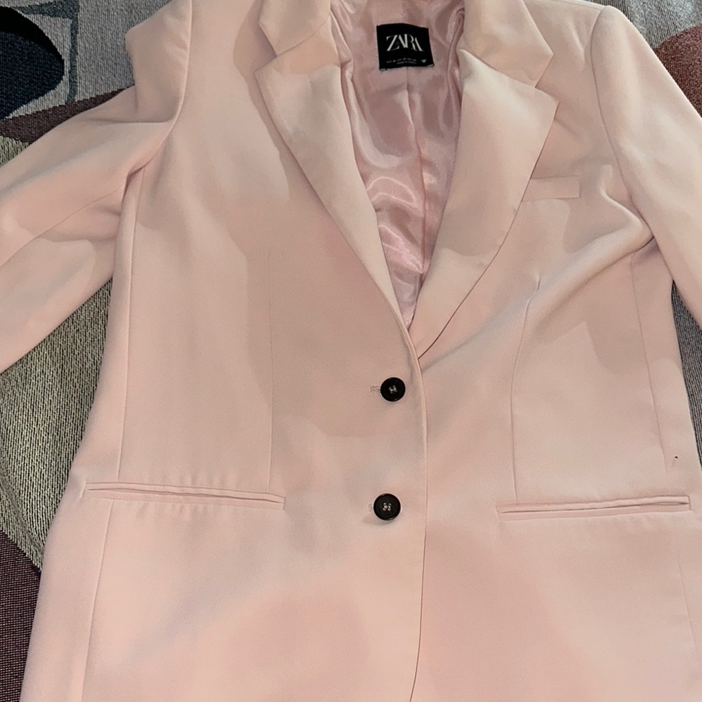 Zara Women's Pink Blazer